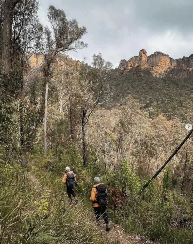 blue mountains hiking